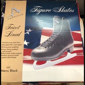 Brand new, American Tricot lined figure skates